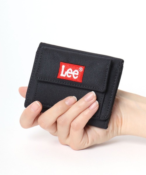 Lee(リー)の「Lee(リー)ブランドロゴBOXロゴ刺繍三つ折り財布/ミニ財布(財布・メンズ・グリーン/ブラック/ブルー/レッド・FREE)」の20枚目の写真
