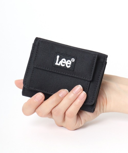 Lee(リー)の「Lee(リー)ブランドロゴBOXロゴ刺繍三つ折り財布/ミニ財布(財布・メンズ・グリーン/ブラック/ブルー/レッド・FREE)」の9枚目の写真
