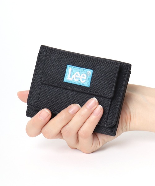 Lee(リー)の「Lee(リー)ブランドロゴBOXロゴ刺繍三つ折り財布/ミニ財布(財布・メンズ・グリーン/ブラック/ブルー/レッド・FREE)」の17枚目の写真