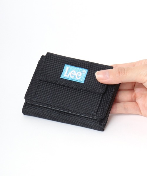 Lee(リー)の「Lee(リー)ブランドロゴBOXロゴ刺繍三つ折り財布/ミニ財布(財布・メンズ・グリーン/ブラック/ブルー/レッド・FREE)」の16枚目の写真
