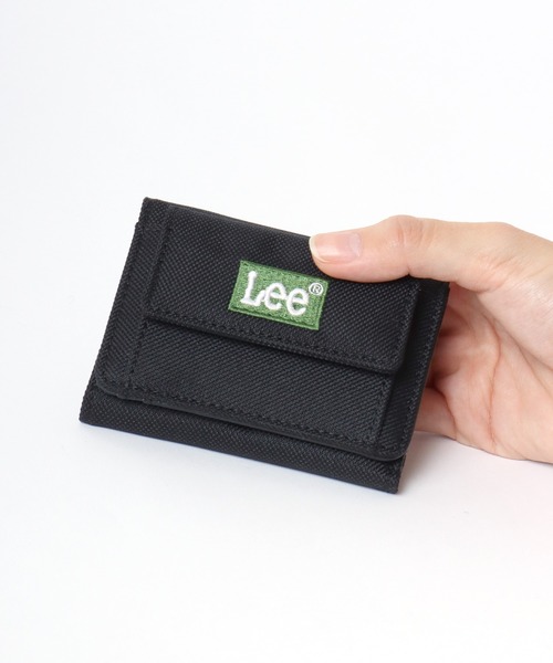 Lee(リー)の「Lee(リー)ブランドロゴBOXロゴ刺繍三つ折り財布/ミニ財布(財布・メンズ・グリーン/ブラック/ブルー/レッド・FREE)」の13枚目の写真