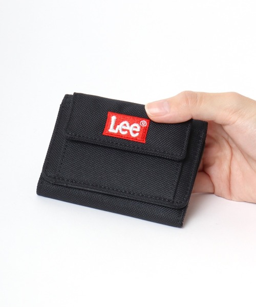 Lee(リー)の「Lee(リー)ブランドロゴBOXロゴ刺繍三つ折り財布/ミニ財布(財布・メンズ・グリーン/ブラック/ブルー/レッド・FREE)」の21枚目の写真