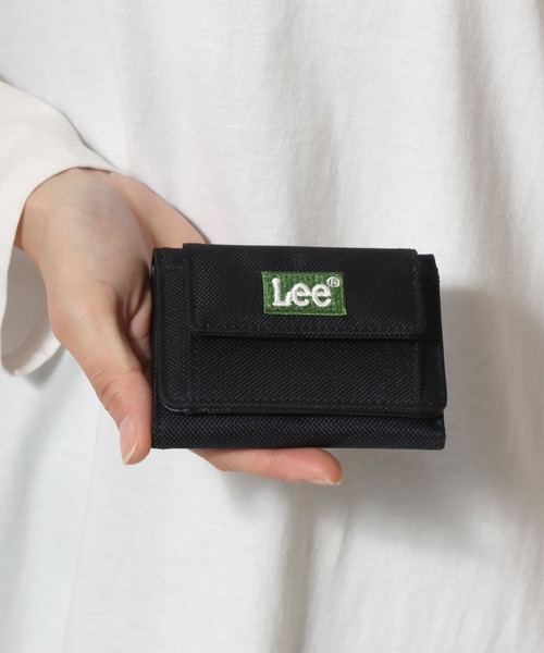 Lee(リー)の「Lee(リー)ブランドロゴBOXロゴ刺繍三つ折り財布/ミニ財布(財布・メンズ・グリーン/ブラック/ブルー/レッド・FREE)」の14枚目の写真