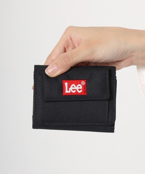 Lee(リー)の「Lee(リー)ブランドロゴBOXロゴ刺繍三つ折り財布/ミニ財布(財布・メンズ・グリーン/ブラック/ブルー/レッド・FREE)」の22枚目の写真