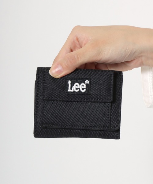 Lee(リー)の「Lee(リー)ブランドロゴBOXロゴ刺繍三つ折り財布/ミニ財布(財布・メンズ・グリーン/ブラック/ブルー/レッド・FREE)」の10枚目の写真