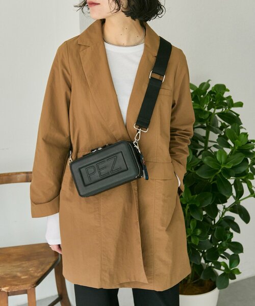 セール】【PEZ(ペッツ)×ear】本革ウォレット&ショルダーバッグ（財布