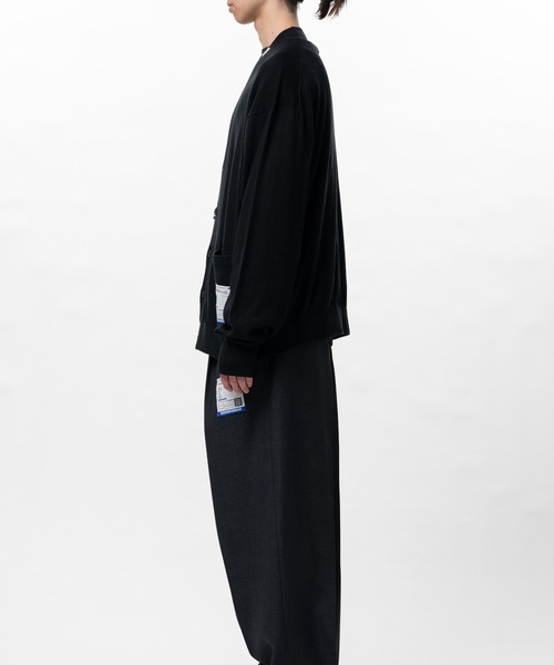 In・stru(men-tal).（インストルメンタル）の「High Gauge Knit Cardigan（カーディガン/ボレロ・メンズ・カーキ/ブラック/グレー・46/44/48）」の13枚目の写真