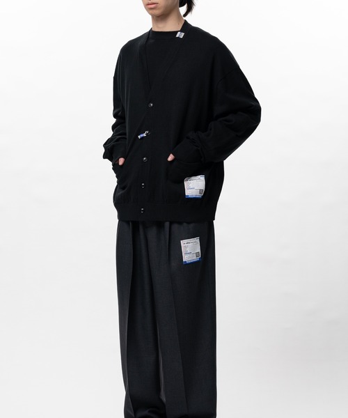 In・stru(men-tal).（インストルメンタル）の「High Gauge Knit Cardigan（カーディガン/ボレロ・メンズ・カーキ/ブラック/グレー・46/44/48）」の16枚目の写真