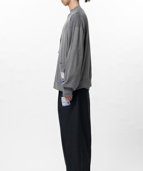 In・stru(men-tal).（インストルメンタル）の「High Gauge Knit Cardigan（カーディガン/ボレロ・メンズ・カーキ/ブラック/グレー・46/44/48）」の20枚目の写真