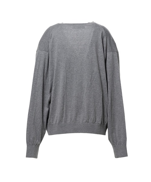 In・stru(men-tal).（インストルメンタル）の「High Gauge Knit Cardigan（カーディガン/ボレロ・メンズ・カーキ/ブラック/グレー・46/44/48）」の18枚目の写真