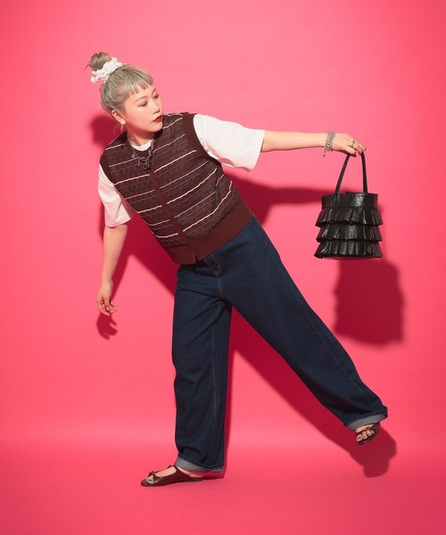 LOWRYS FARM（ローリーズファーム）の「【サトムラプロデュース】くらげＢＡＧ　570780（ハンドバッグ・レディース・ブラック・FREE）」の21枚目の写真