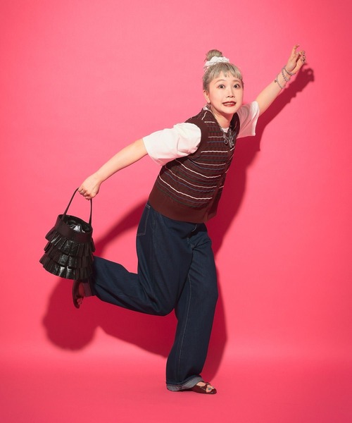 LOWRYS FARM（ローリーズファーム）の「【サトムラプロデュース】くらげＢＡＧ　570780（ハンドバッグ・レディース・ブラック・FREE）」の22枚目の写真