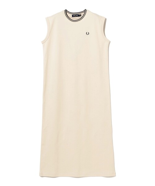 FRED PERRY（フレッドペリー）の「【別注】FRED PERRY / ティップド ピケ ドレス（ワンピース・レディース・ナチュラル/ブラック・10）」の16枚目の写真