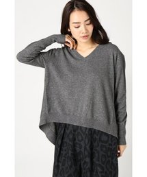 JOURNAL STANDARD | BACK フレアーVネックプルオーバー#(ニット/セーター)