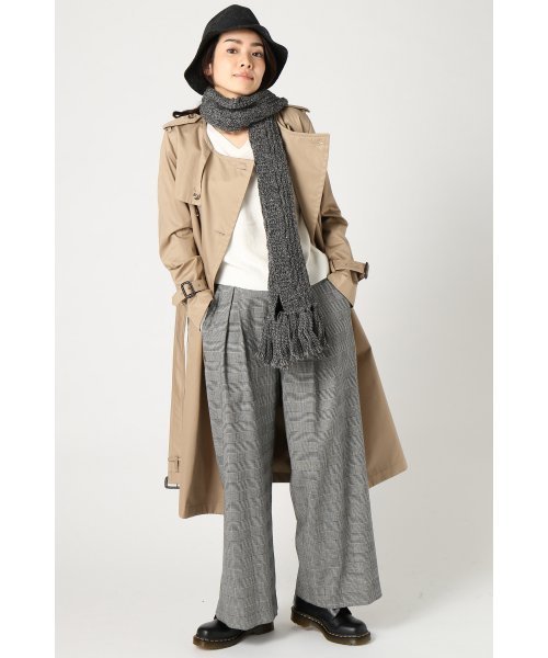 JOURNAL STANDARD（ジャーナルスタンダード）の「BACK フレアーVネックプルオーバー#（ニット/セーター・レディース・グレー/ホワイト/ベージュ/サックスブルー・FREE）」の16枚目の写真