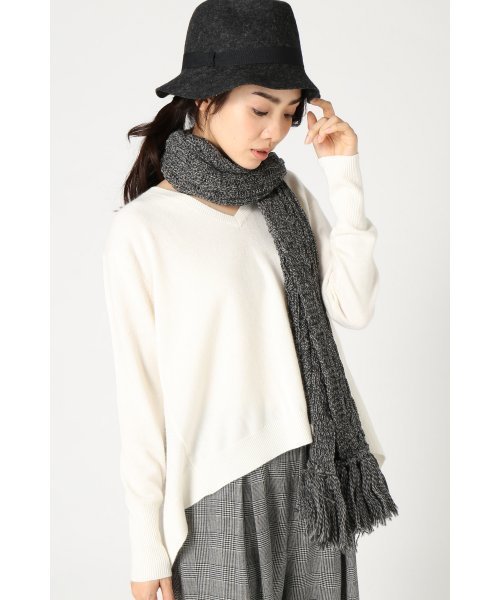 JOURNAL STANDARD（ジャーナルスタンダード）の「BACK フレアーVネックプルオーバー#（ニット/セーター・レディース・グレー/ホワイト/ベージュ/サックスブルー・FREE）」の20枚目の写真