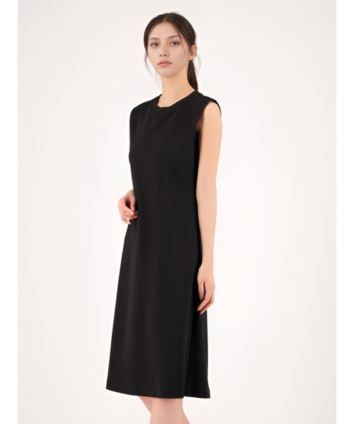 ACUD(アクド)の「Sweat Sleeveless Dress _Black(ワンピース・レディース・ブラック・FREE)」の2枚目の写真
