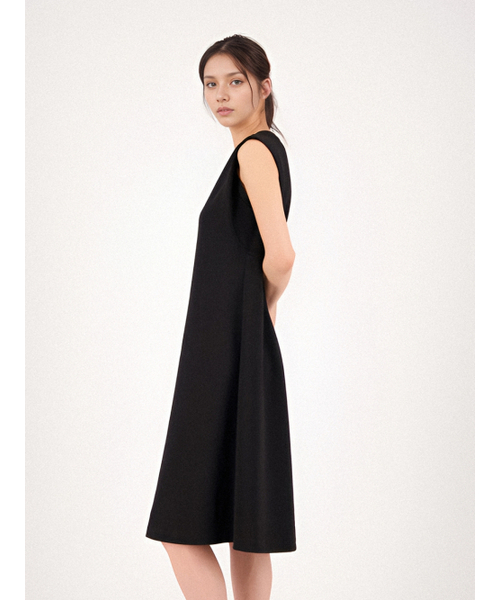 ACUD(アクド)の「Sweat Sleeveless Dress _Black(ワンピース・レディース・ブラック・FREE)」の4枚目の写真