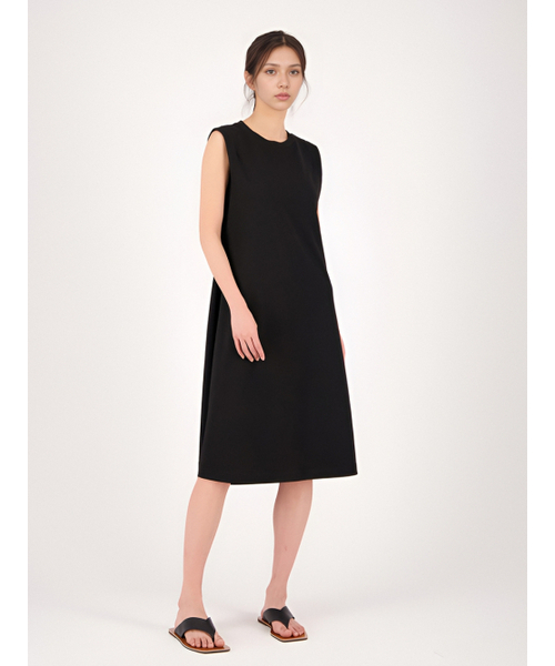 ACUD(アクド)の「Sweat Sleeveless Dress _Black(ワンピース・レディース・ブラック・FREE)」の5枚目の写真