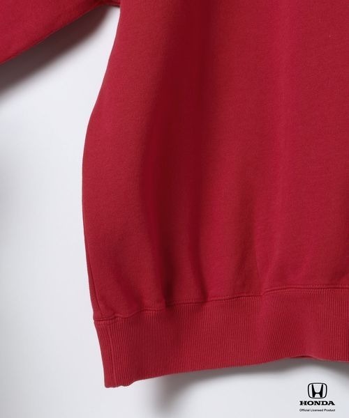 JEANASIS（ジーナシス）の「【Honda】スウェットプルオーバーLS/638807（スウェット・レディース・ブラック系その他/グレー/レッド・FREE）」の10枚目の写真