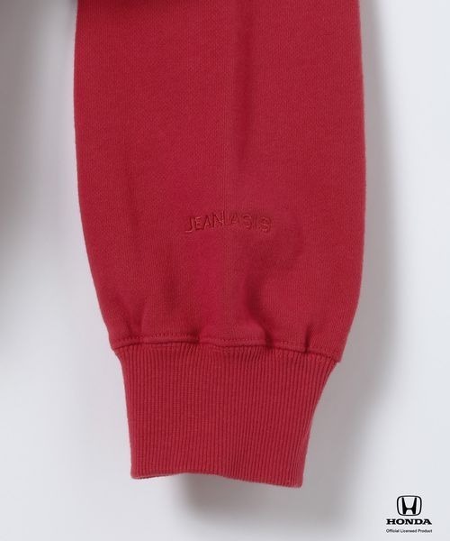 JEANASIS（ジーナシス）の「【Honda】スウェットプルオーバーLS/638807（スウェット・レディース・ブラック系その他/グレー/レッド・FREE）」の9枚目の写真