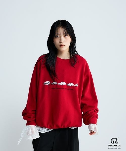 Honda】スウェットプルオーバーLS/638807（スウェット）｜JEANASIS
