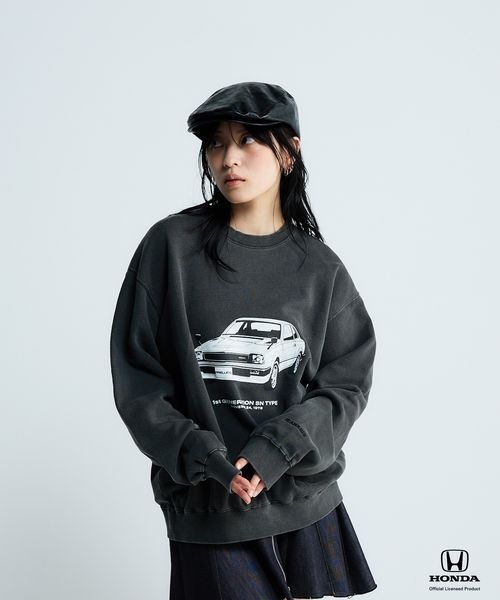 Honda】スウェットプルオーバーLS/638807（スウェット）｜JEANASIS
