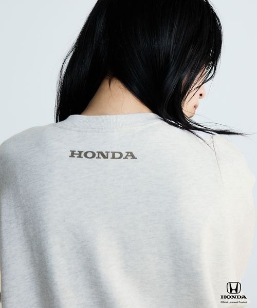 JEANASIS(ジーナシス)の「【Honda】スウェットプルオーバーLS/638807(スウェット・レディース・ブラック系その他/グレー/レッド・FREE)」の14枚目の写真
