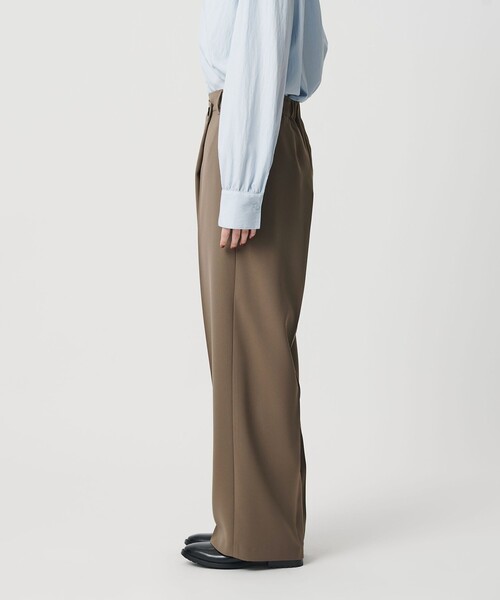 BEAUTY&YOUTH UNITED ARROWS(ビューティーアンドユースユナイテッドアローズ)の「【WEB限定 Wardrobe DAILY MINIMAL】ダブルクロス ラップパンツ ウォッシャブル(その他パンツ・レディース・ブラウン/ネイビー/ブラック・XS/S/M/L)」の15枚目の写真