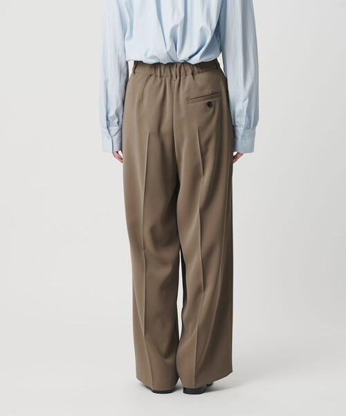BEAUTY&YOUTH UNITED ARROWS(ビューティーアンドユースユナイテッドアローズ)の「【WEB限定 Wardrobe DAILY MINIMAL】ダブルクロス ラップパンツ ウォッシャブル(その他パンツ・レディース・ブラウン/ネイビー/ブラック・XS/S/M/L)」の16枚目の写真