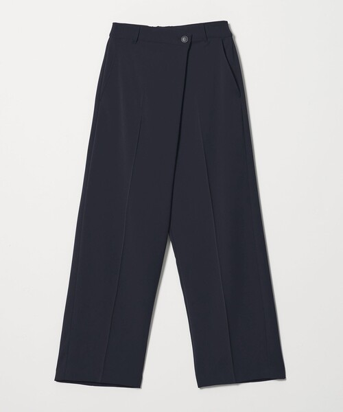 BEAUTY&YOUTH UNITED ARROWS(ビューティーアンドユースユナイテッドアローズ)の「【WEB限定 Wardrobe DAILY MINIMAL】ダブルクロス ラップパンツ ウォッシャブル(その他パンツ・レディース・ブラウン/ネイビー/ブラック・XS/S/M/L)」の22枚目の写真