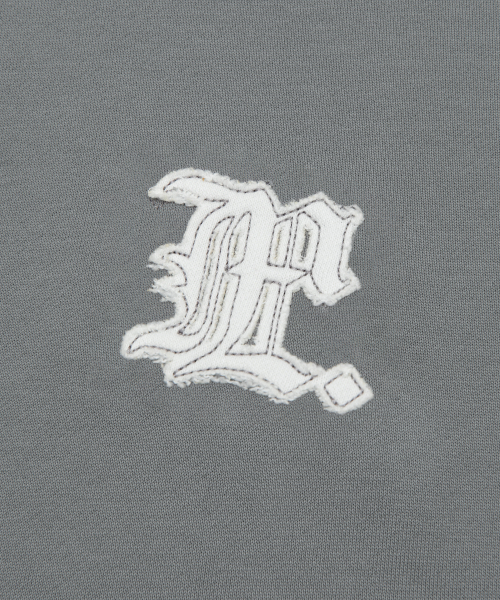 LMCの「WM GOTHIC APPLIQUE CROPPED HOODIE gray（パーカー・レディース・その他・S/M）」の5枚目の写真