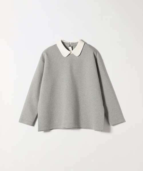 SHIPS any（シップス エニィ）の「SHIPS any:〈洗濯機可能〉ダンボール バイカラー プルオーバー（Tシャツ/カットソー・レディース・ネイビー/ライトグレー/ナチュラル・ONE SIZE）」の15枚目の写真