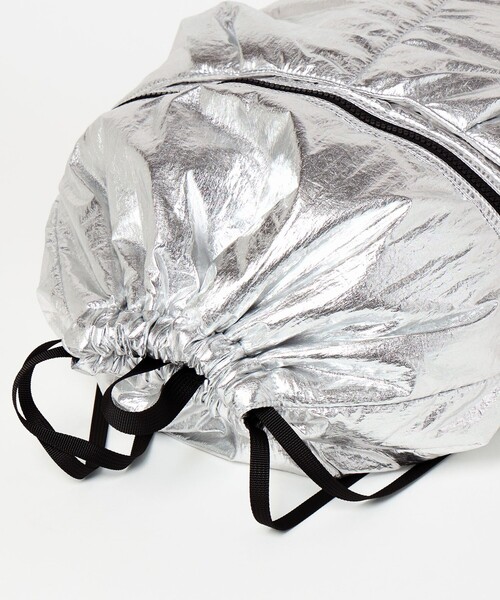 CITEN（シテン）の「＜CITEN＞ジップポケットナップサック（バックパック/リュック・レディース・ロイヤルブルー/ブラック/シルバー・FREE）」の8枚目の写真