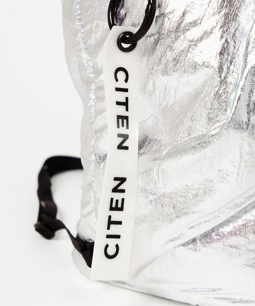 CITEN（シテン）の「＜CITEN＞ジップポケットナップサック（バックパック/リュック・レディース・ロイヤルブルー/ブラック/シルバー・FREE）」の15枚目の写真
