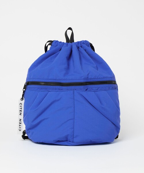 CITEN（シテン）の「＜CITEN＞ジップポケットナップサック（バックパック/リュック・レディース・ロイヤルブルー/ブラック/シルバー・FREE）」の22枚目の写真