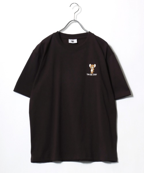 Tom&Jerry(トムアンドジェリー)の「2026SS Tom and Jerry/トムとジェリー キャラクターイラスト フロント/バックプリント 半袖Tシャツ レディース メンズ(Tシャツ/カットソー・レディース・ピンク/ブラウン/スミクロ/ミント/イエロー/ブルー系その他/アイボリー/ブラック/サックスブルー/グレー系その他/ブラック系その他/アッシュグレー・M/L/LL)」の14枚目の写真
