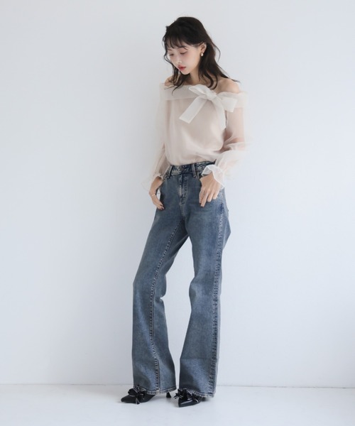 VIVIAN(ヴィヴィアン)の「メニーリボンスリングバックパンプス(パンプス・レディース・ブラック/アイボリー/ナチュラル・S/M/L/LL)」の22枚目の写真
