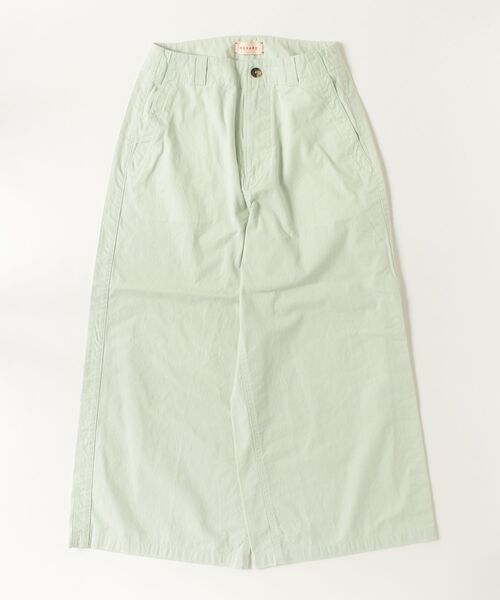 MEYAME(メヤメ)の「MEYAME/メヤメ サイドラインワイドパンツ SIDE LINE WIDE PANTS(その他パンツ・レディース・ピンク/グリーン・1/0)」の9枚目の写真