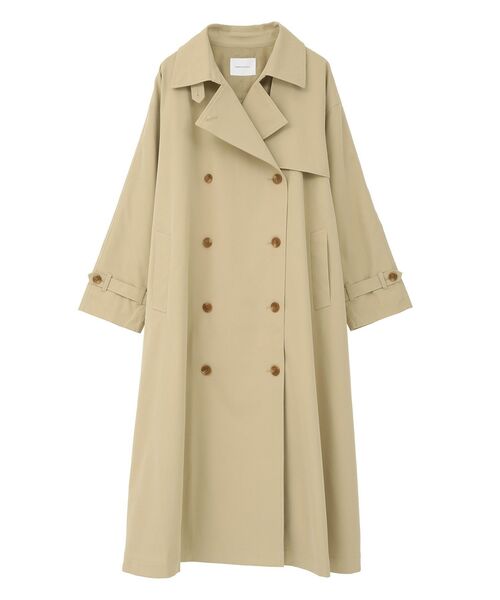 AMERICAN HOLIC（アメリカンホリック）の「ロングトレンチコート（トレンチコート・レディース・ベージュ/ライトカーキ・FREE）」の22枚目の写真