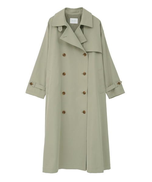 AMERICAN HOLIC（アメリカンホリック）の「ロングトレンチコート（トレンチコート・レディース・ベージュ/ライトカーキ・FREE）」の14枚目の写真