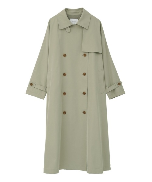 AMERICAN HOLIC（アメリカンホリック）の「ロングトレンチコート（トレンチコート・レディース・ベージュ/ライトカーキ・FREE）」の21枚目の写真