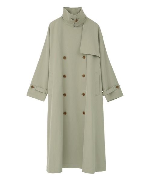 AMERICAN HOLIC（アメリカンホリック）の「ロングトレンチコート（トレンチコート・レディース・ベージュ/ライトカーキ・FREE）」の22枚目の写真