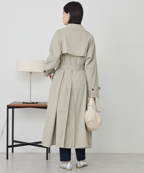 AMERICAN HOLIC（アメリカンホリック）の「ロングトレンチコート（トレンチコート・レディース・ベージュ/ライトカーキ・FREE）」の5枚目の写真
