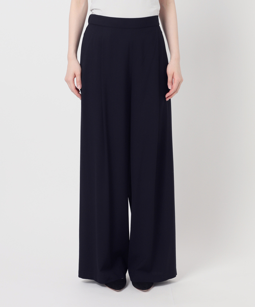 AP STUDIO（エーピーストゥディオ）の「SPWOOL パンツ（スラックス・レディース・モカ/ネイビー・34/36/38）」の3枚目の写真