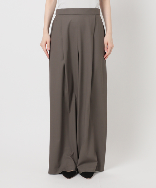 AP STUDIO（エーピーストゥディオ）の「SPWOOL パンツ（スラックス・レディース・モカ/ネイビー・34/36/38）」の17枚目の写真