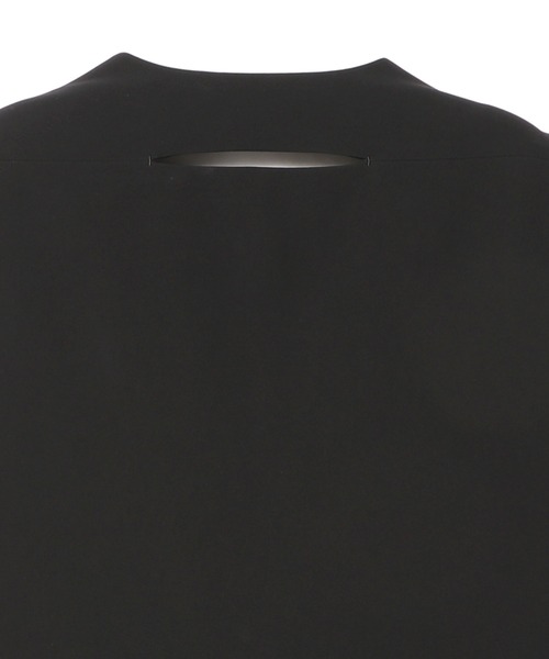 ESTNATION（エストネーション）の「ESSENCEOFLUXURY / Vネック オールインワン（つなぎ/オールインワン・レディース・ブラック/アイボリー・36/38）」の7枚目の写真