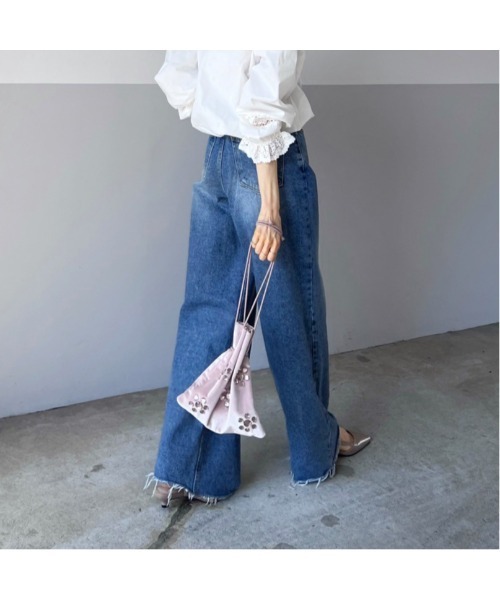 Flugge（フラッジー）の「ポインテッドトゥミュール（その他シューズ・レディース・ブラック/ベージュ・23.5cm/24.5cm）」の7枚目の写真