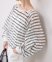 PROVOKE （プロヴォーク）の「PROVOKE/プロヴォーク  レースプルオーバー PV-030081（その他トップス）」