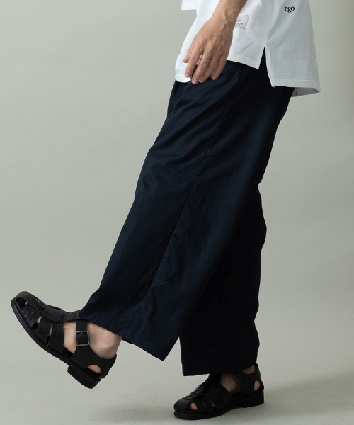 EGO TRIPPING(エゴトリッピング)の「mp14651- DRESSYEASE TRUSERS gaba イージートラウザーパンツ(626657)(その他パンツ・メンズ・ブラック/オリーブ/ネイビー・33/31/29)」の11枚目の写真